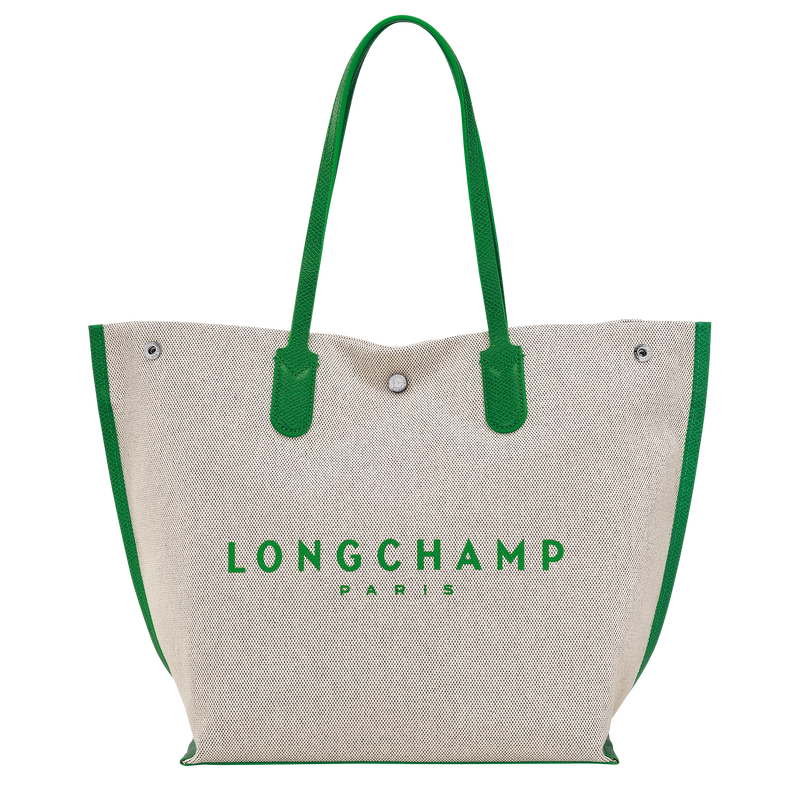 Essential 購物袋 L , 綠色 - 帆布  - 查看 1 5