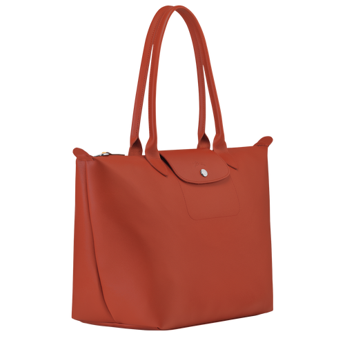 Le Pliage City 購物袋 L , 赤褐色 - 帆布 - 查看 3 4