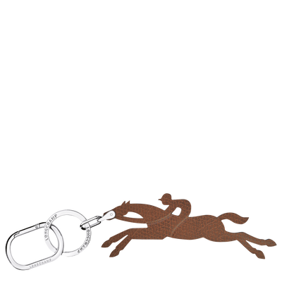 Le Pliage Key-rings , Brown - Leather