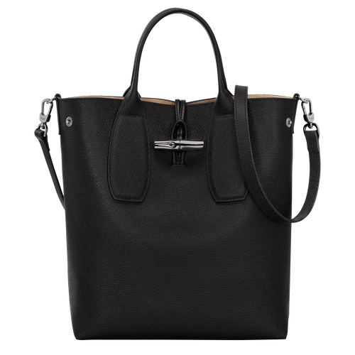 Le Roseau M Crossbody bag , Black - Leather - View 1 of  7