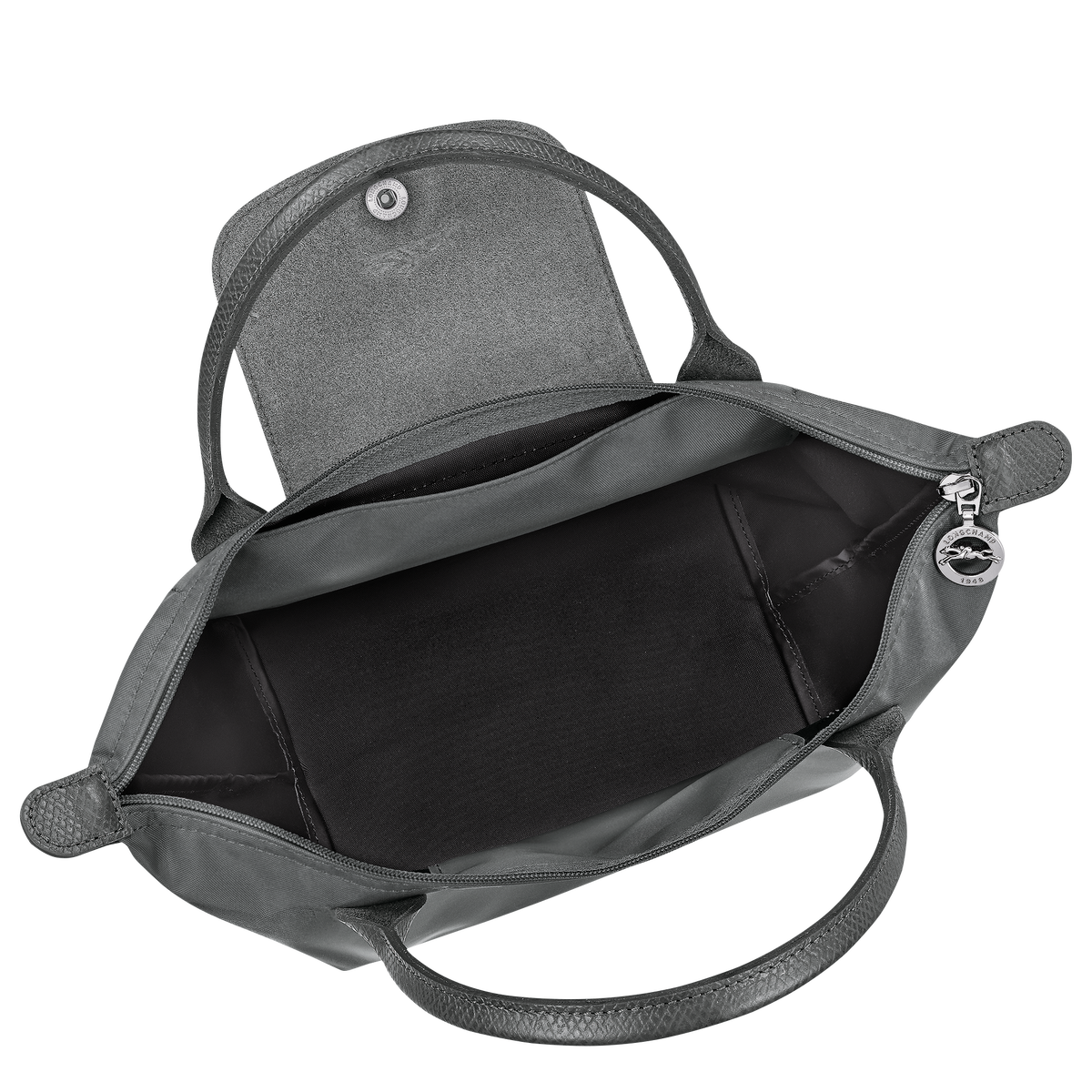 Женская сумка Longchamp Le Pliage One S, цвет: Антрацитовый — фото 5