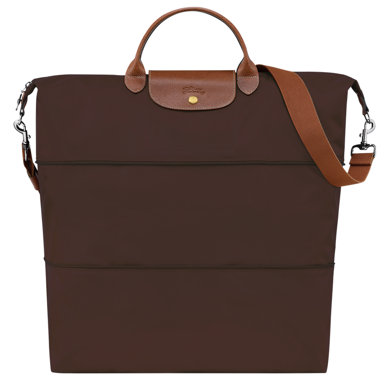 Le Pliage Original Travel bag expandable , Ebony - Recycled canvas  - View 1 of 7