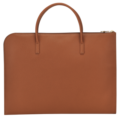 Le Foulonné Briefcase S, Caramel