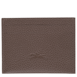 Porta-cart&otilde;es Le Foulonn&eacute; , Pele - Castanho-acinzentado