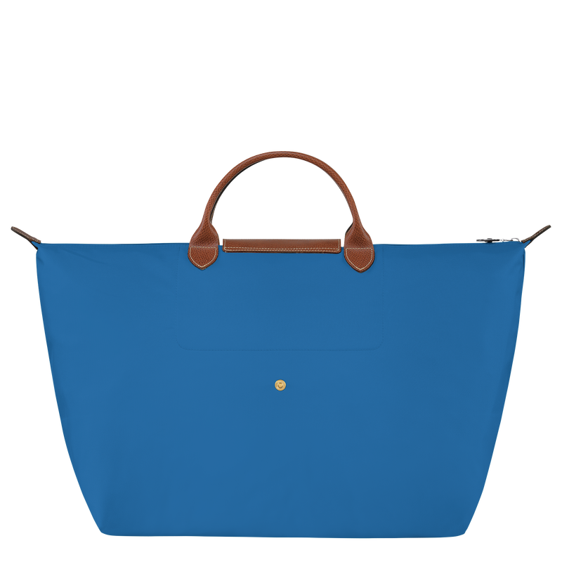 Le Pliage Original S Travel bag , Cobalt - Recycled canvas  - View 3 of 5