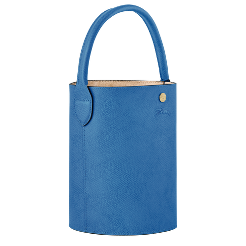 Beuteltasche S Épure , Leder - Kobaltblau - Ansicht 3 von 6