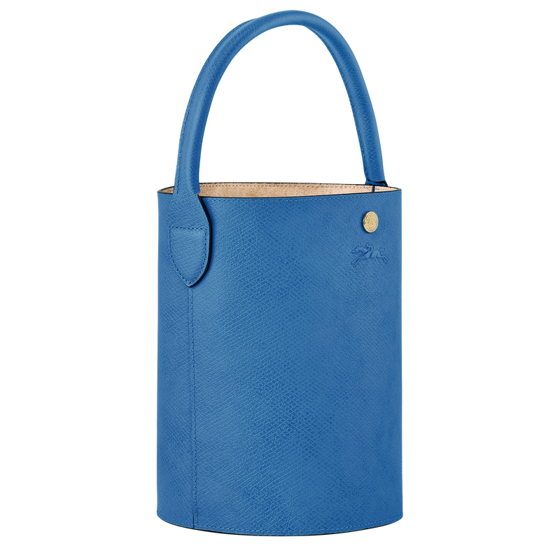 Beuteltasche S Épure , Leder - Kobaltblau  - Ansicht 3 von 6