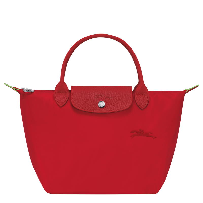 Le Pliage Green S Handbag , Tomato - Recycled canvas  - View 1 of  6