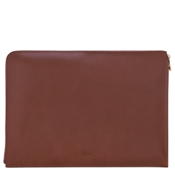 Le Foulonné Laptop case , Coffee - Leather