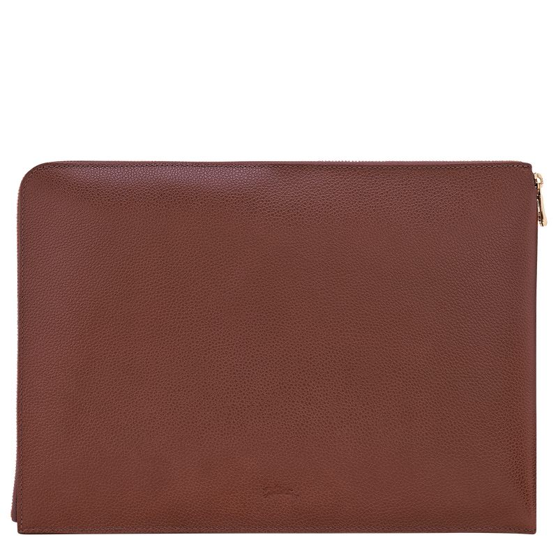 Le Foulonné Laptop case , Coffee - Leather  - View 2 of  2