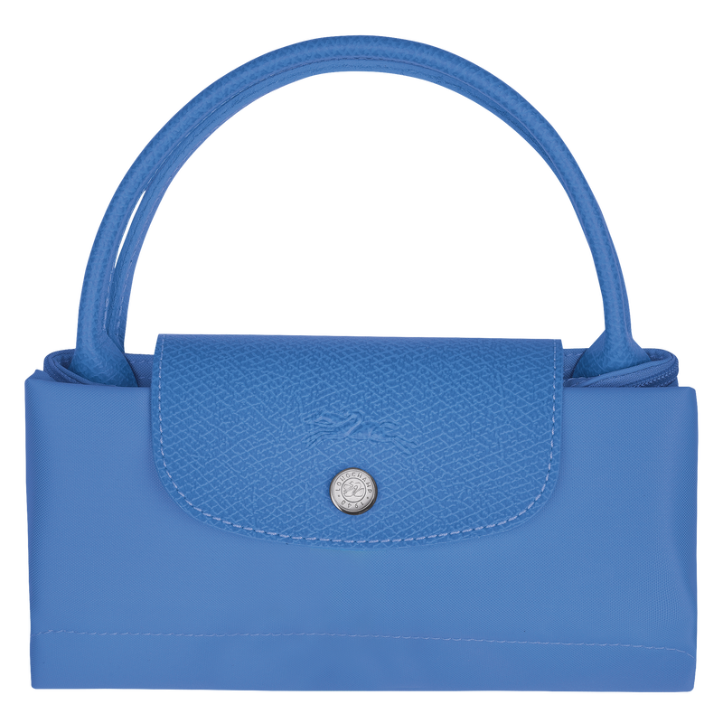 Le Pliage Green Tas met handgreep aan de bovenkant S , Cornflower - Gerecycled canvas  - Weergave 5 van  5