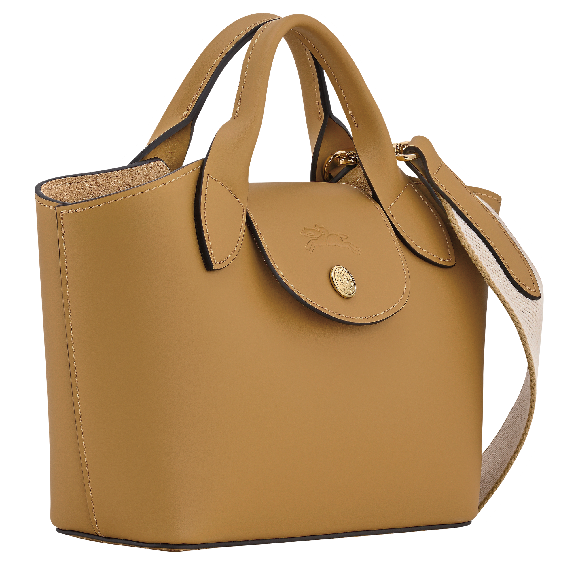 Tote bag XS, Nutmeg - View 3 of
6 - zoom in Épure Tote bag XS, Nutmeg