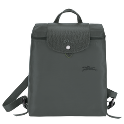 Rucksack M Le Pliage Green , Recyceltes Canvas - Graphitgrau