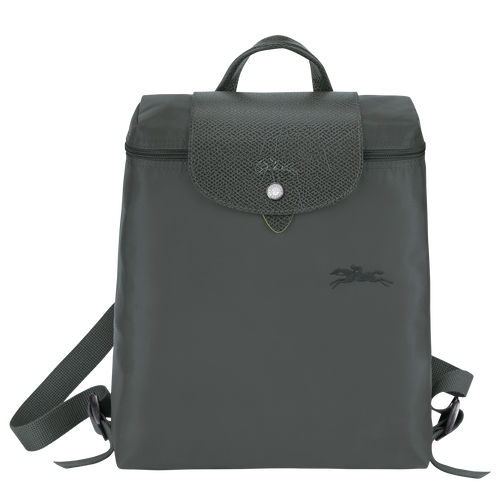 Rucksack M Le Pliage Green , Recyceltes Canvas - Graphitgrau - Ansicht 1 von 6