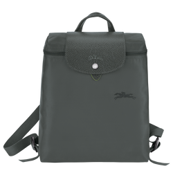 Le Pliage Green M Backpack , Graphite - Recycled canvas