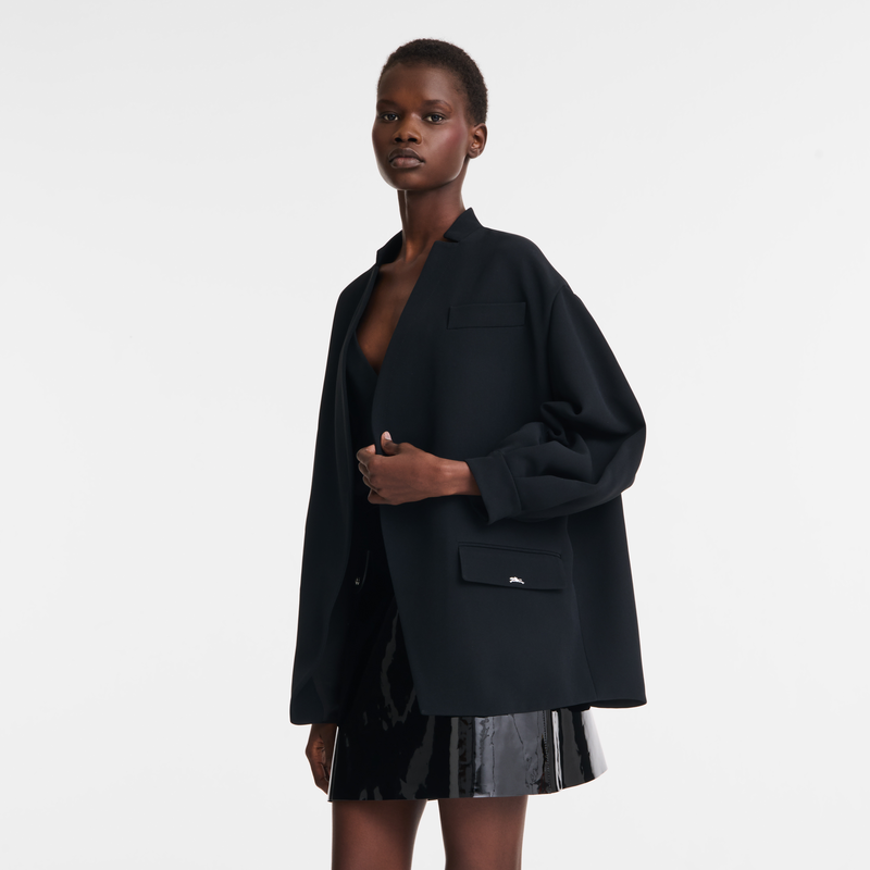 Jacket , Black - Crepe  - View 4 of  4