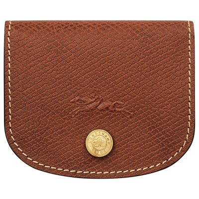Épure Card holder , Brown - Leather