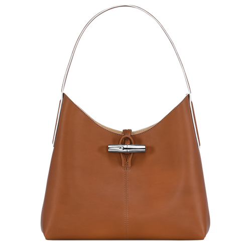 Hobo bag M Roseau Cognac (10153HQS504) Longchamp US