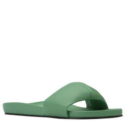 Roseau Mules , Mint - Leather