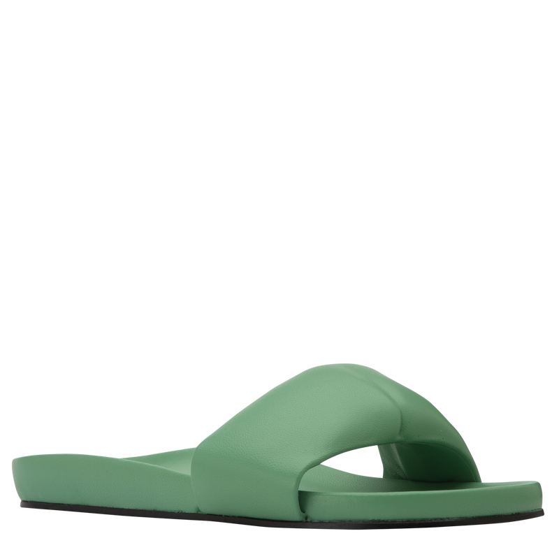 Roseau Mules , Mint - Leather  - View 2 of 3