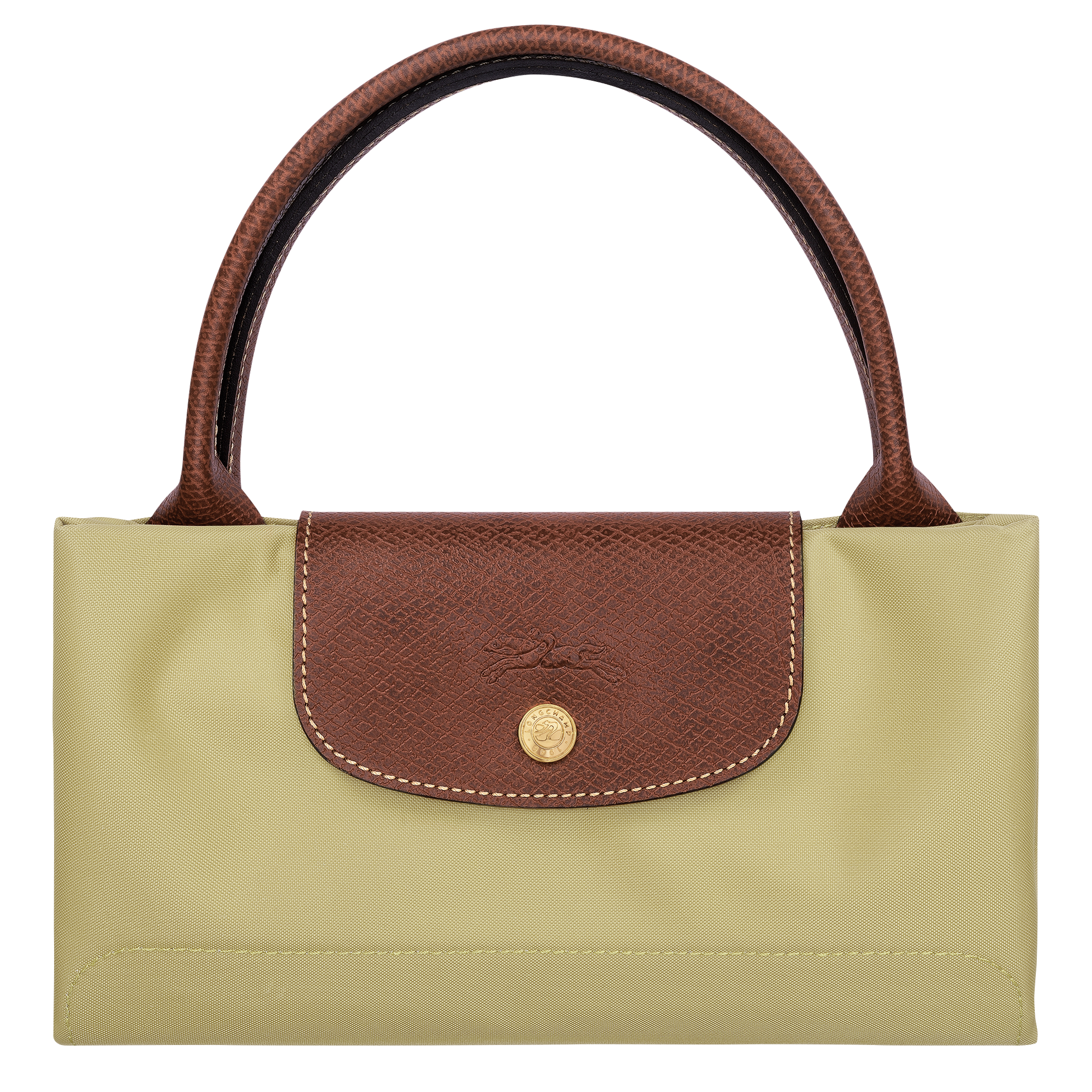 Le Pliage Original Borsa con manico M,  Pistacchio