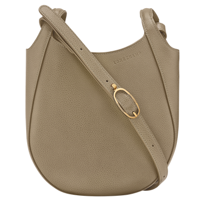 Le Foulonn&eacute; S Crossbody bag , Lichen - Leather