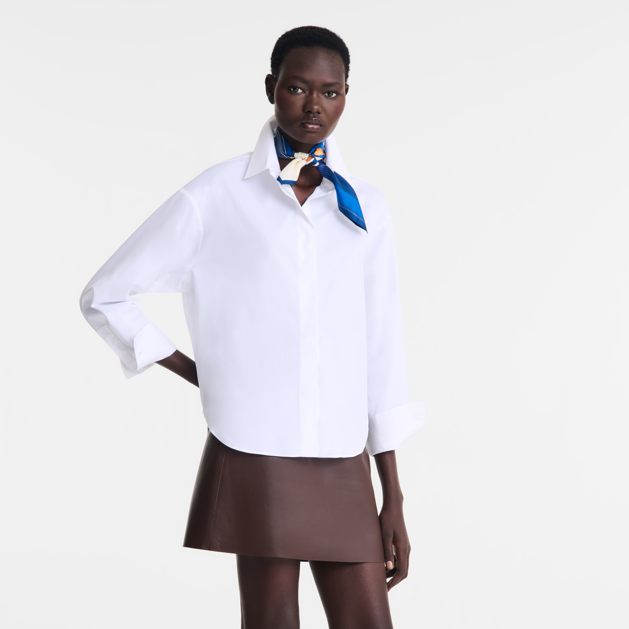 null Chemise, Blanc