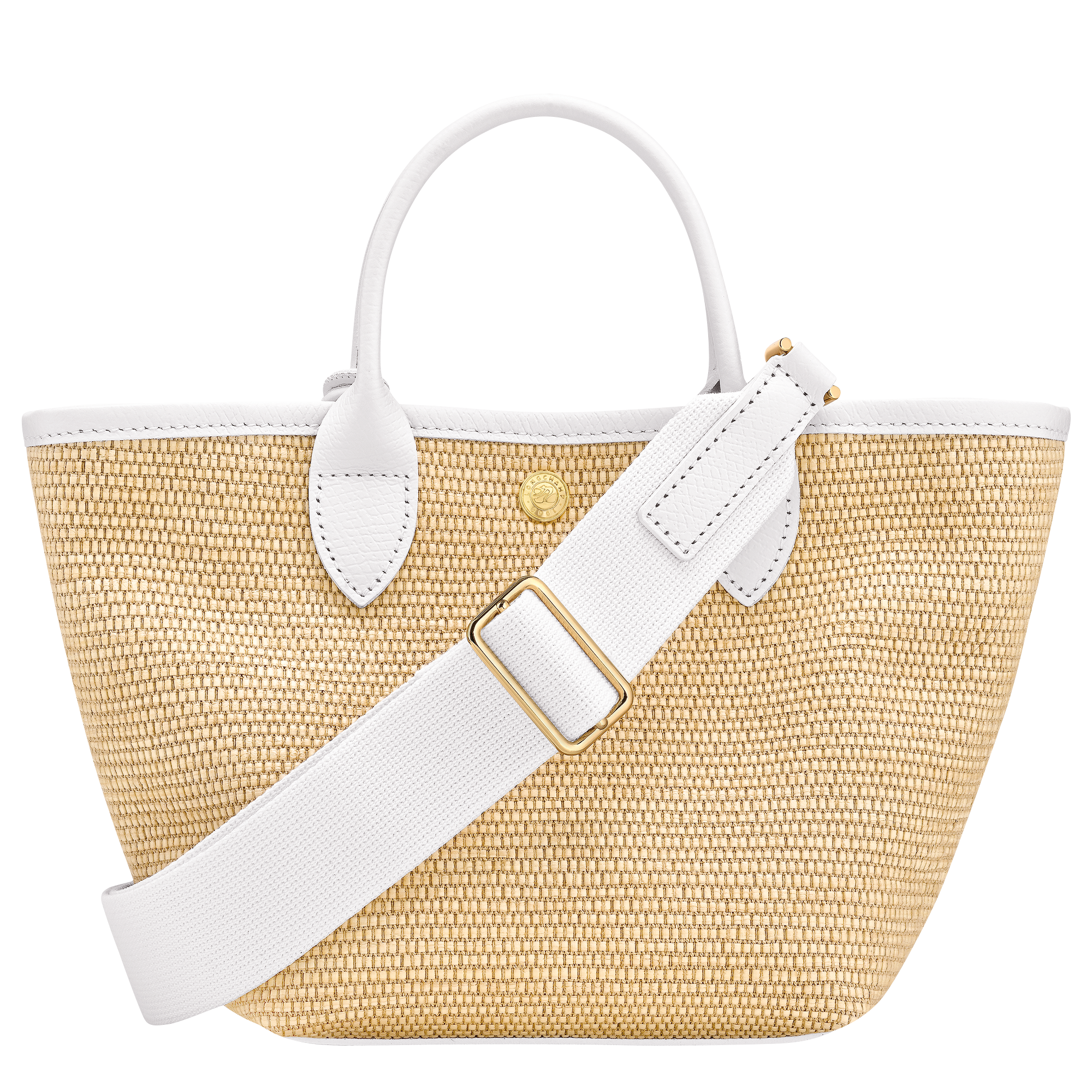 Basket bag XS, White - View 4 of
6 - zoom in Le Pliage Collection Basket bag XS, White