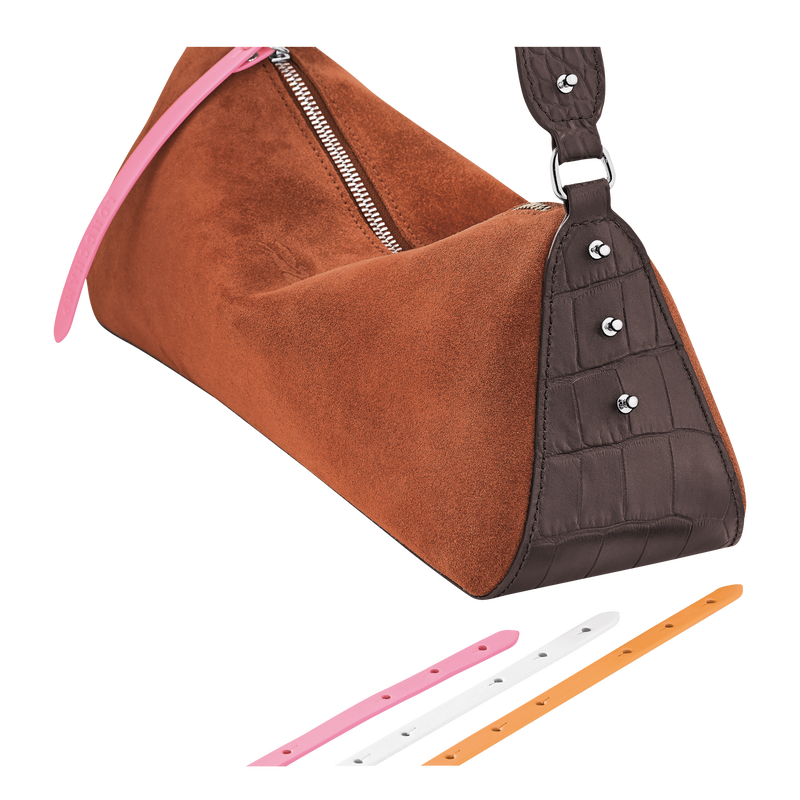 Re-Play Bolso de hombro S , Cuero - Moka  - Vista 5 de 6