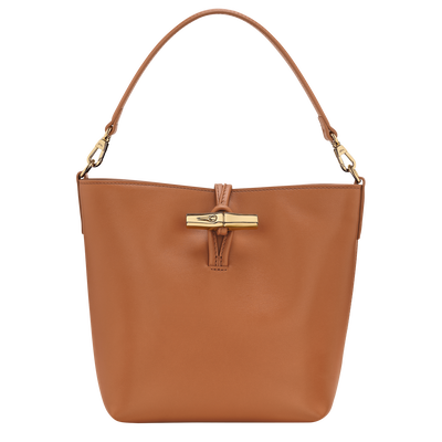 Sac seau XS Le Roseau , Cuir - Cajou