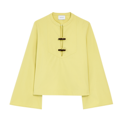 Shirt , Lime - Cotton poplin