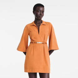 Le Roseau Ladies' belt , Cashew - Leather