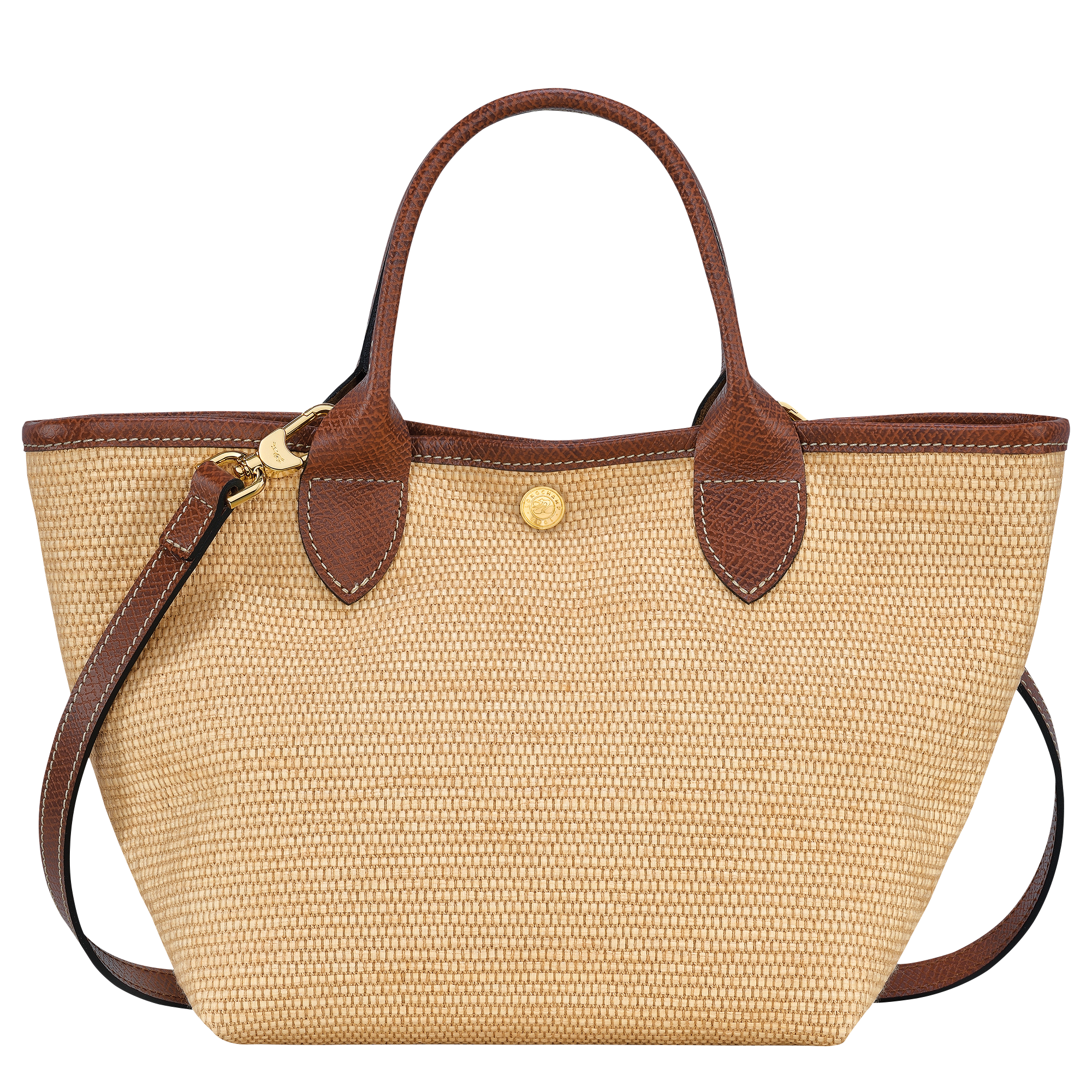 Le Panier Pliage Basket bag S, Brown