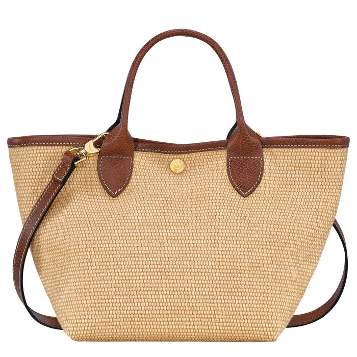 Le Panier Pliage Bolso con asa superior S, Marrón