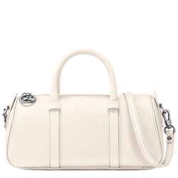 Daylong S Handbag , Ecru - Leather