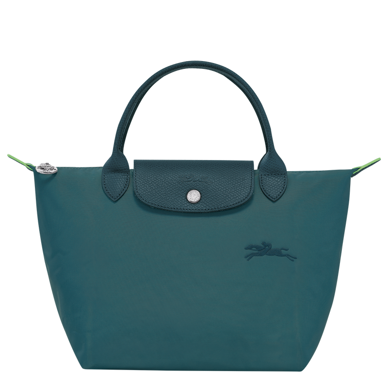 Le Pliage Green S Handbag Peacock Recycled canvas Longchamp AU