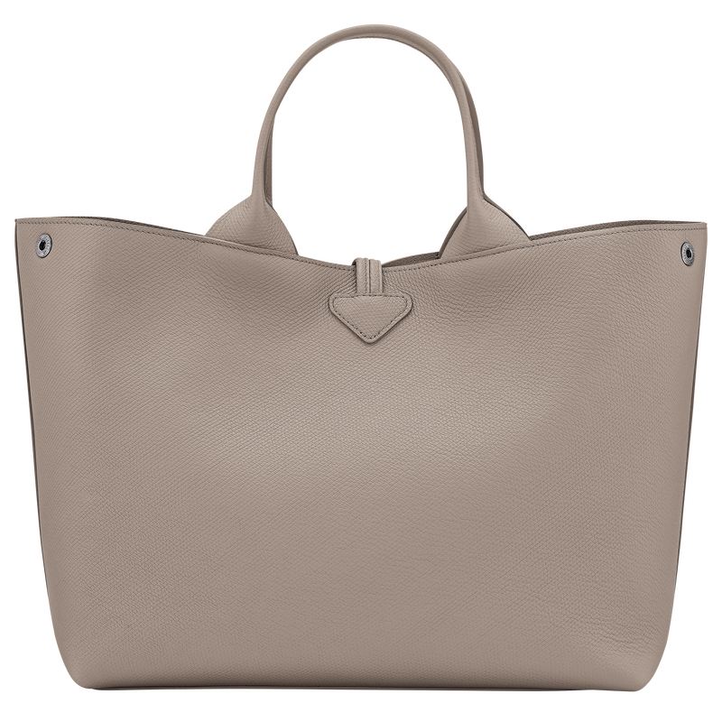 Le Roseau L Handbag , Clay - Leather  - View 4 of  6