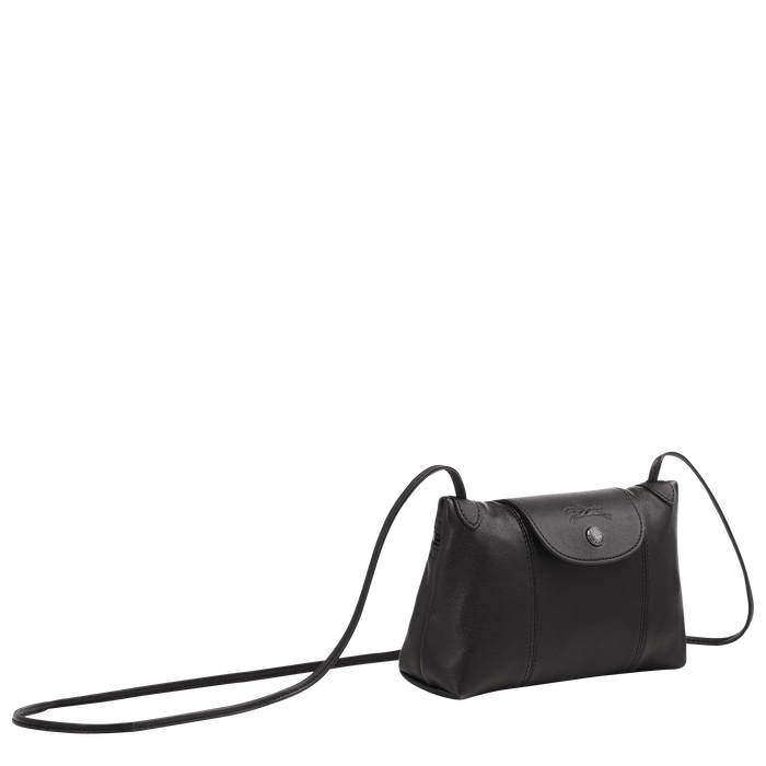 Crossbody bag Le Pliage Cuir Black (L1061757001) | Longchamp US Crossbody bag Le Pliage Cuir Black (L1061757001) | Longchamp US