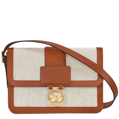 Crossbody bag M, Cognac