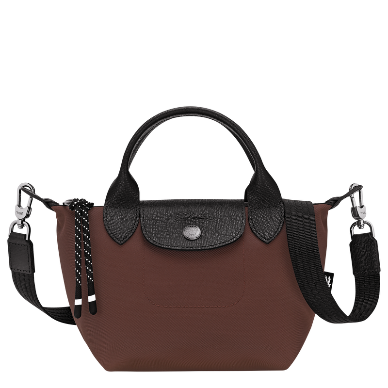 Sac &agrave; main XS Le Pliage Energy , Toile recycl&eacute;e - Cacao  - Vue 1 de 7