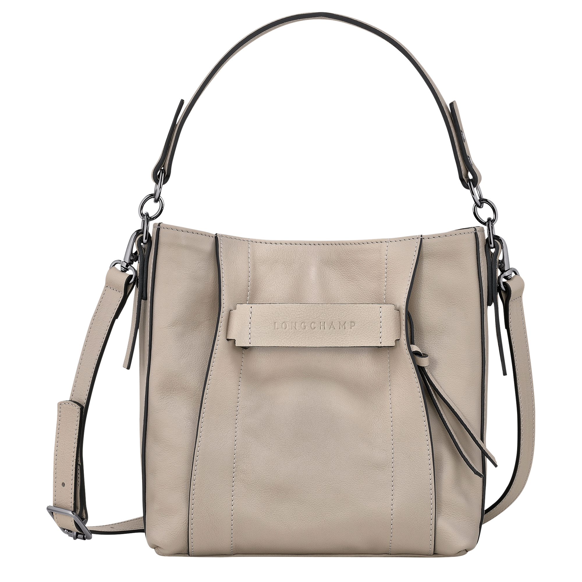Longchamp 3D Sac bandoulière S, Argile