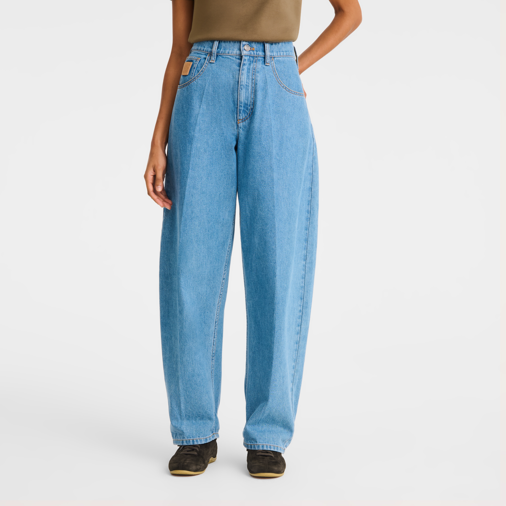 null Trousers, Sky Blue