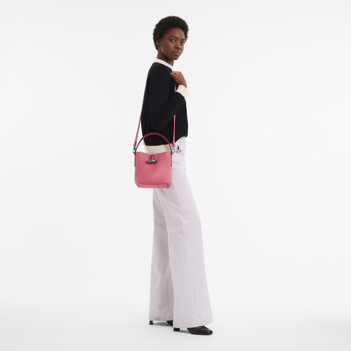Beuteltasche XS Roseau Essential , Leder - Grenadine - Ansicht 2 von 5