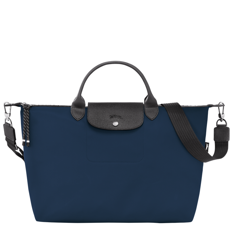 Le Pliage Energy XL Handbag , Navy - Recycled canvas  - View 1 of  5