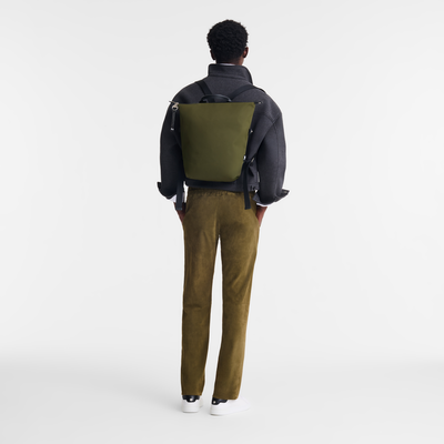 Le Pliage Energy Rugzak L , Kaki - Gerecycled canvas