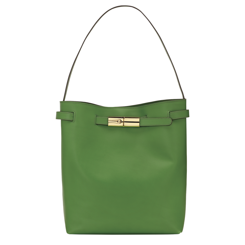 Le Smart Bolso de hombro L , Cuero - Matcha  - Vista 1 de 6