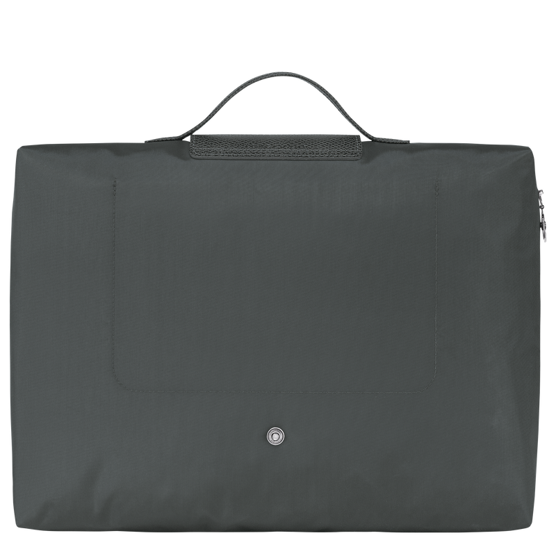 Le Pliage Green S Briefcase , Graphite - Recycled canvas  - View 4 of  5