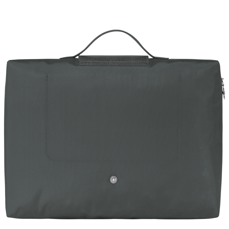 Le Pliage Green S Briefcase , Graphite - Recycled canvas  - View 4 of  5