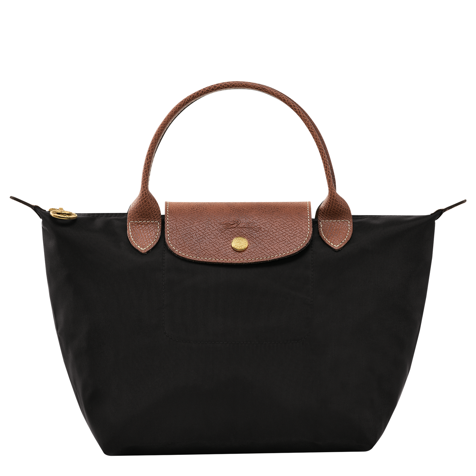 Longchamp le best sale pliage mini leather