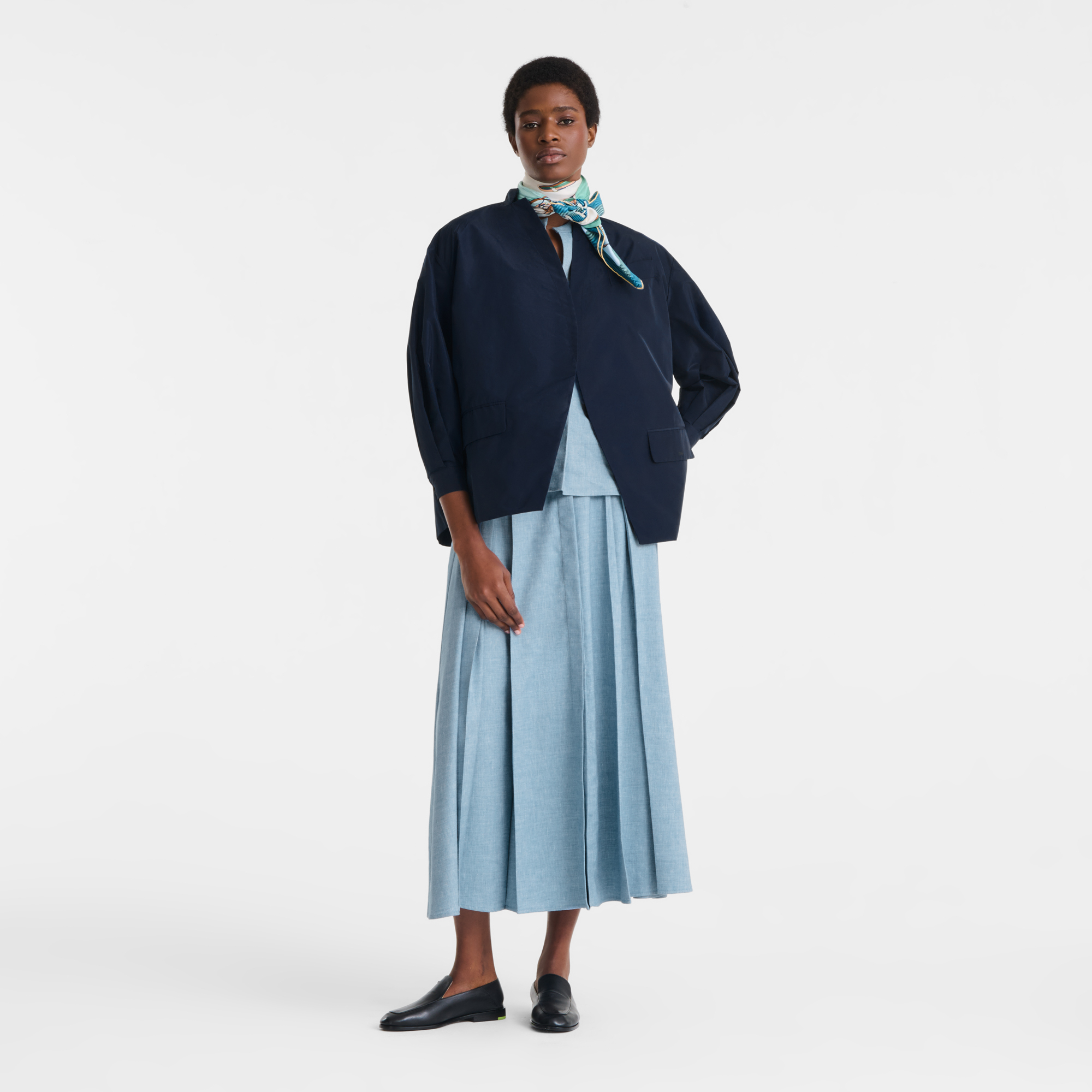 null Veste kimono, Marine